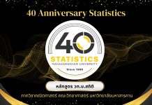 ขอเชิญคณาจารย์ ศิษย์เก่า นิสิตปัจจุบัน และพี่น้องสถิติ มศว-มมส ทุกท่าน เข้าร่วมฟังการบรรยายพิเศษ